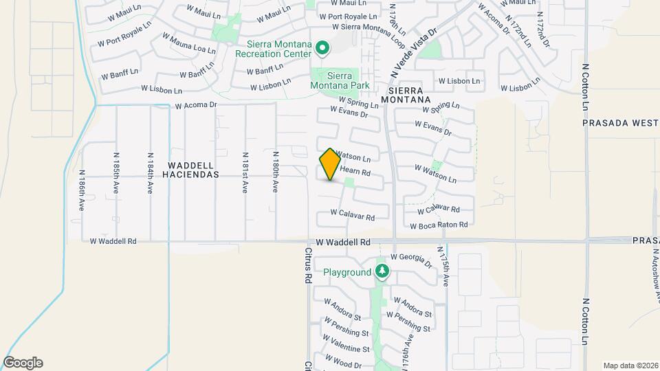 17849 W Ventura St Map and Location Details