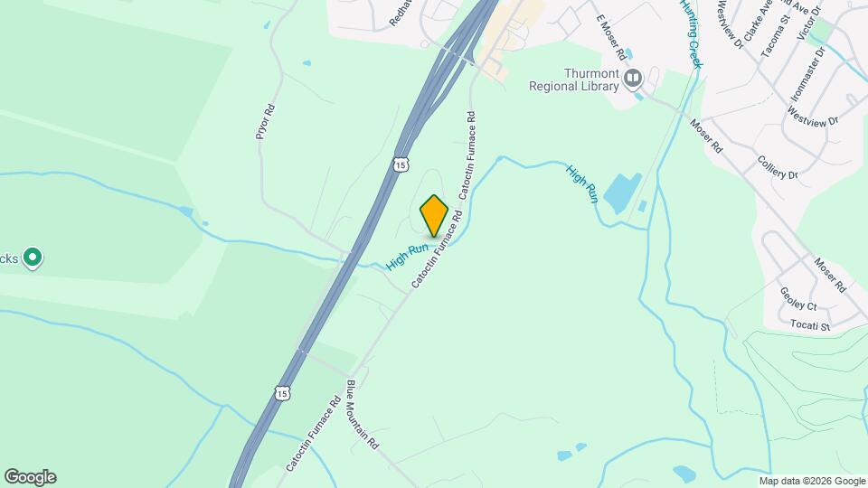 13632 Catoctin Furnace Rd Map and Location Details