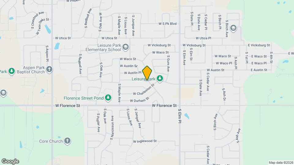 4604 S Ironwood Ave Mapa y Detalles de la Ubicación
