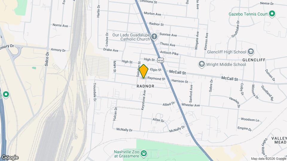 3505 Keystone Ave Map and Location Details