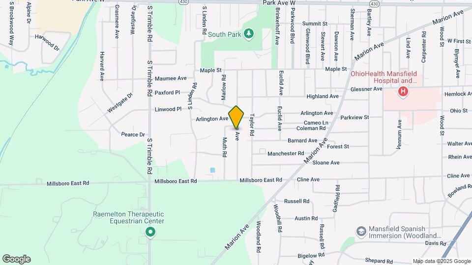 310 Fairlawn Ave Map and Location Details