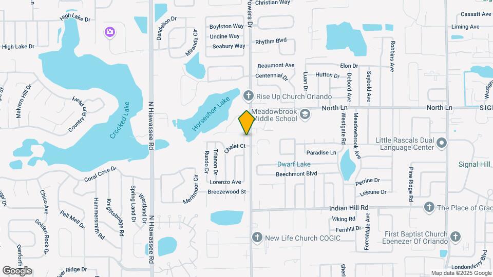 3711 Yosemite Dr Map and Location Details