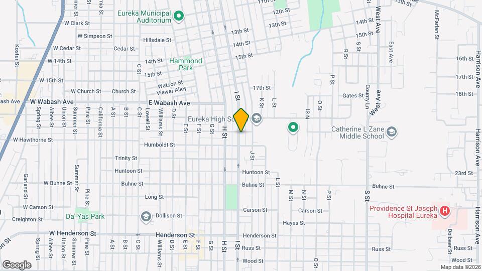 2015 I St Map and Location Details