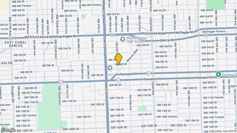 501 SW 25th Ave Map and Location Details