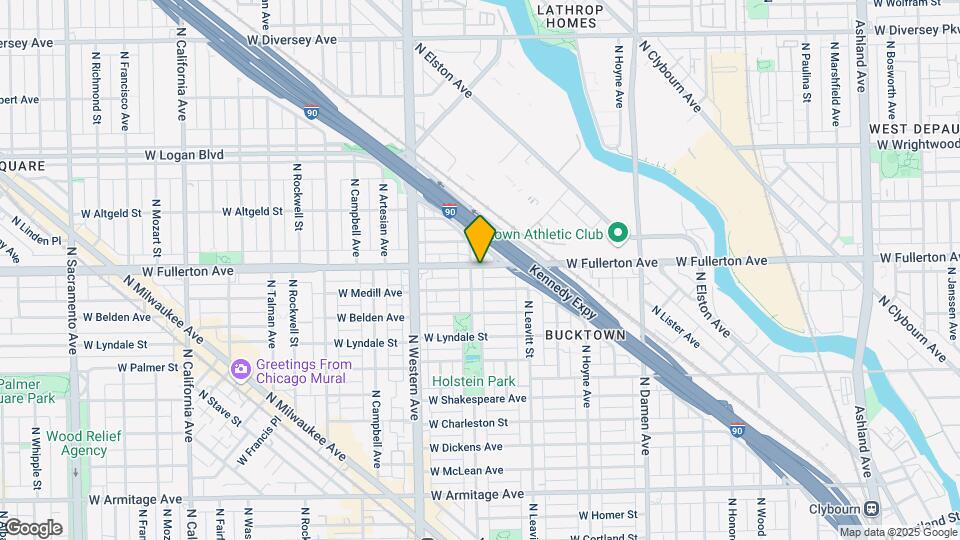 2253 W Fullerton Ave Mapa y Detalles de la Ubicación