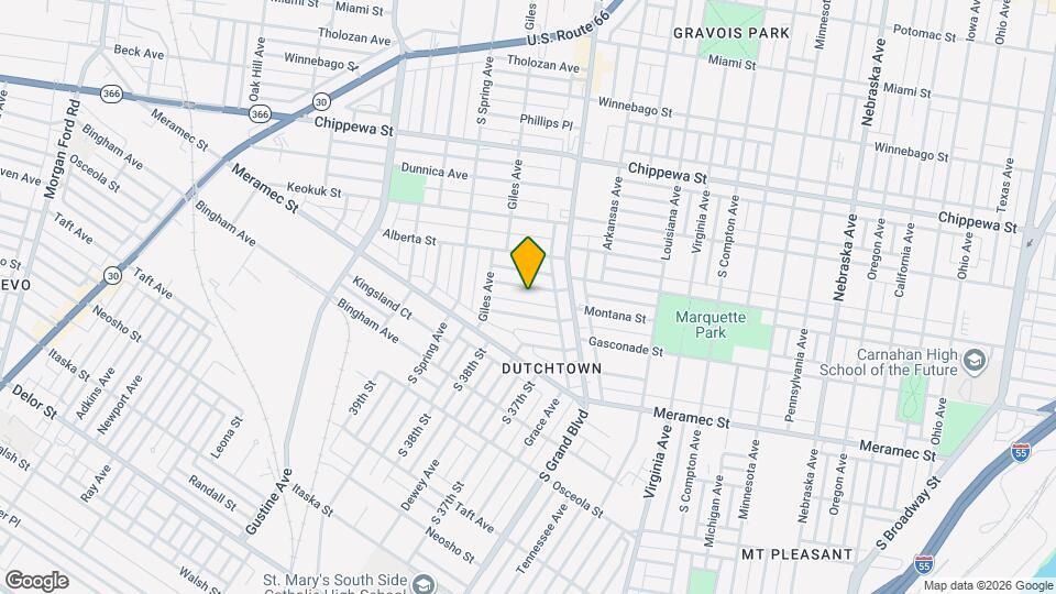 3640 Liermann Ave Map and Location Details