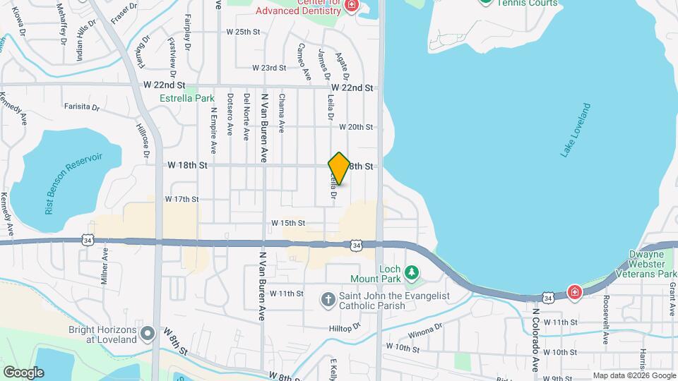 1614 Leila Dr Map and Location Details