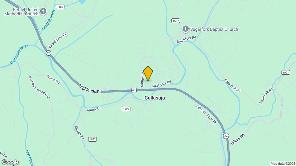 3610 Highlands Rd Map and Location Details