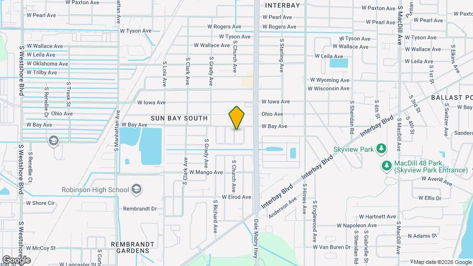 6206 S Church Ave Mapa y Detalles de la Ubicación