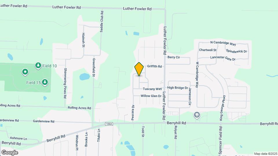 5927 Palermo Dr Map and Location Details