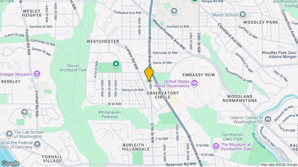 2408 37th St NW Map and Location Details