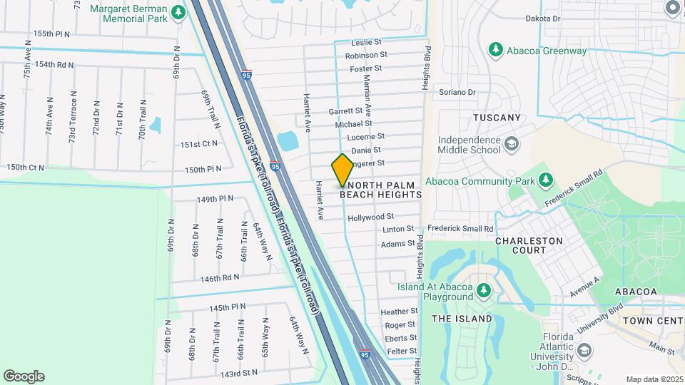 6296 Lauderdale St Map and Location Details