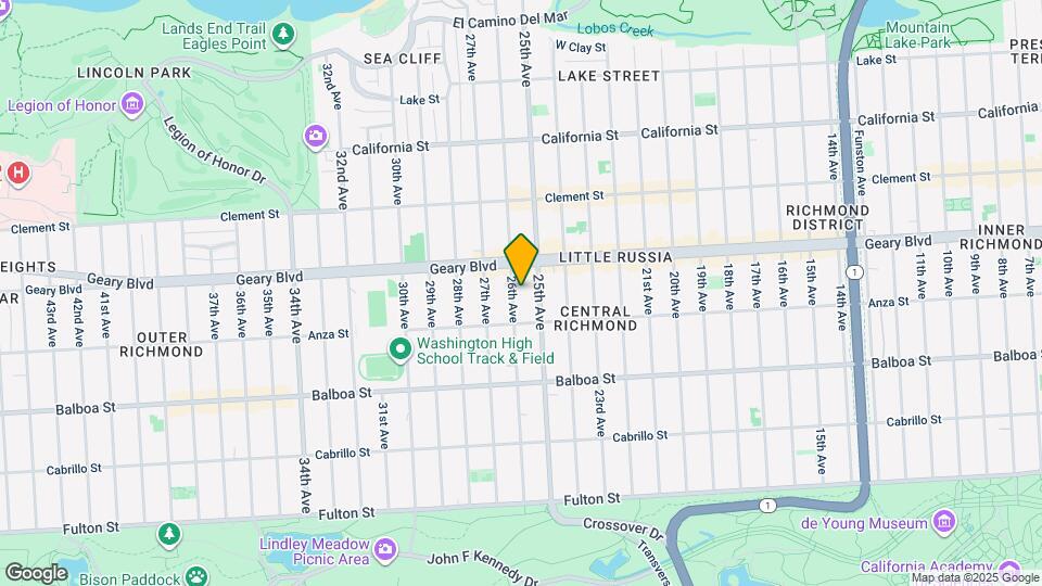 548 26th Ave, Unit 3C Mapa y Detalles de la Ubicación