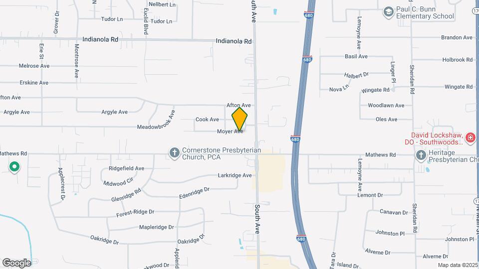 941 Moyer Ave Map and Location Details