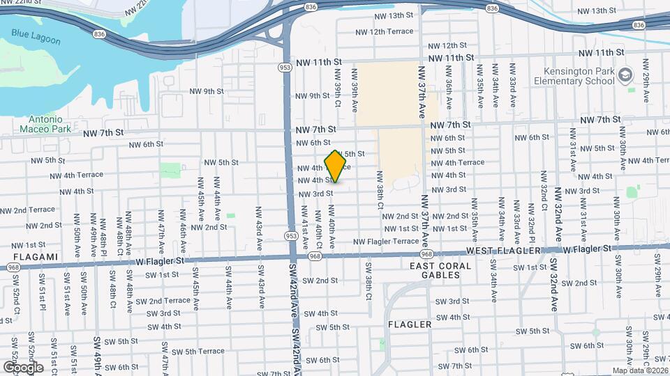 3965 NW 3rd St Map and Location Details