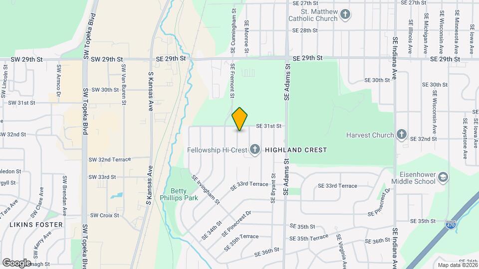3112 SE Emerson St Map and Location Details