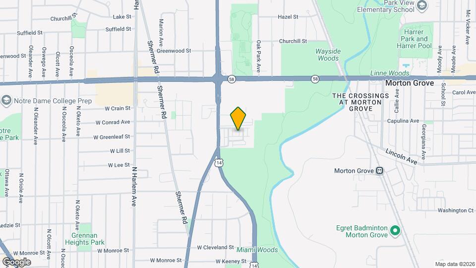 6809 Meadow Ln Map and Location Details