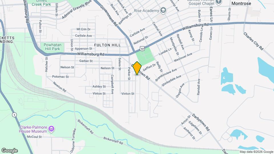 5211 Blue Ridge Ave Map and Location Details