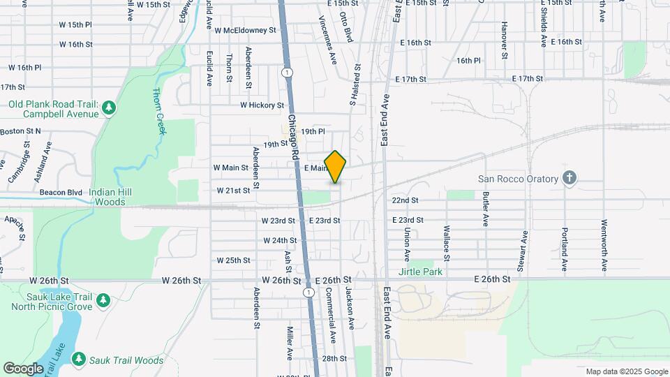 2022 S Halsted St, Unit 2 Map and Location Details