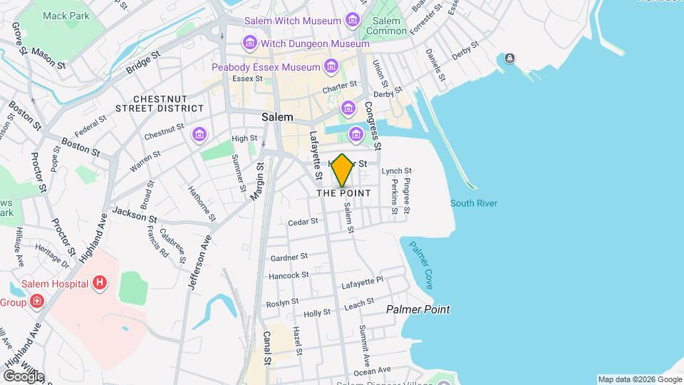 28 Salem St Map and Location Details