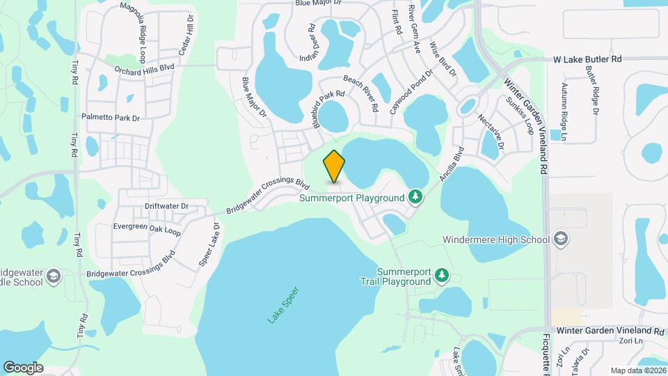 14205 Bridgewater Crossings Blvd Map and Location Details