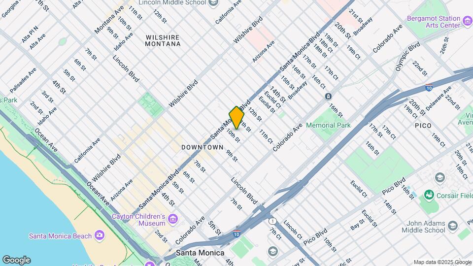 1433 10th St Map and Location Details