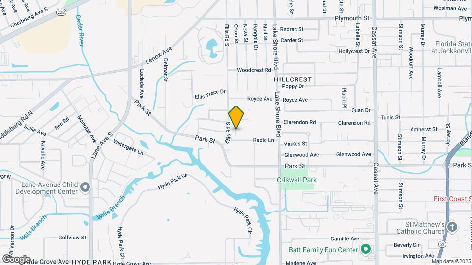 1375 High Falls Dr Map and Location Details