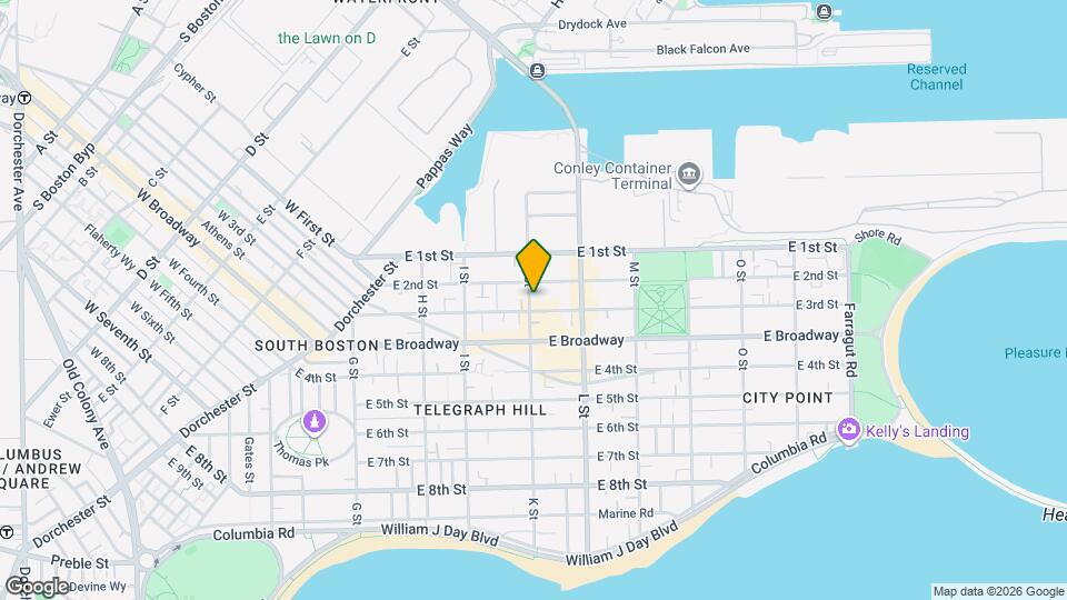 184 K St Map and Location Details