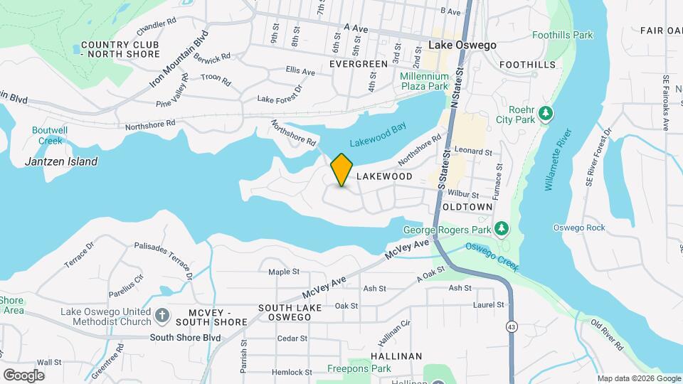 570 Middlecrest Rd Map and Location Details