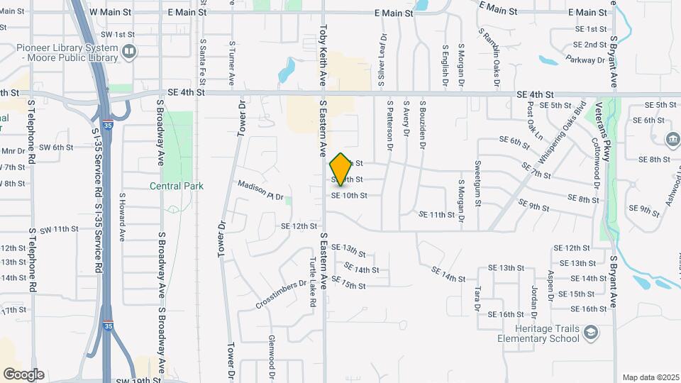 1401 MacAlpine St Map and Location Details