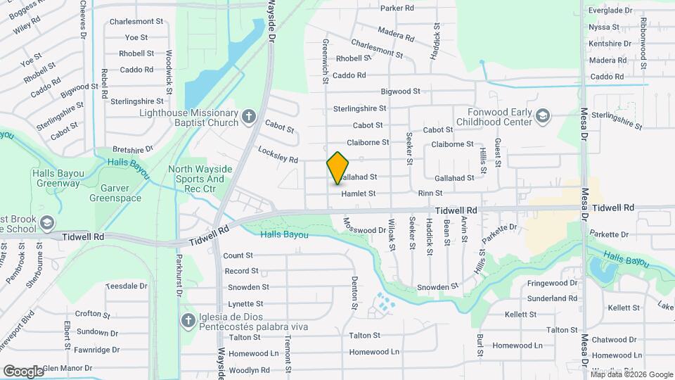 8109 Hamlet St Map and Location Details