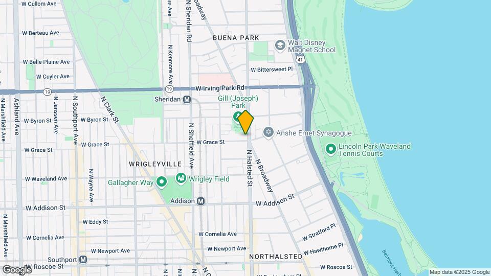 3804 N Broadway St, Unit 2N Map and Location Details