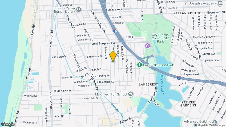 2112 Tennessee St Map and Location Details