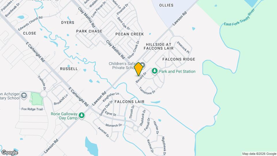 2409 Becard Dr Map and Location Details