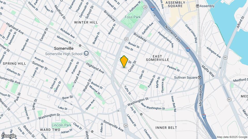 76 Flint St, Unit 3 Mapa y Detalles de la Ubicación