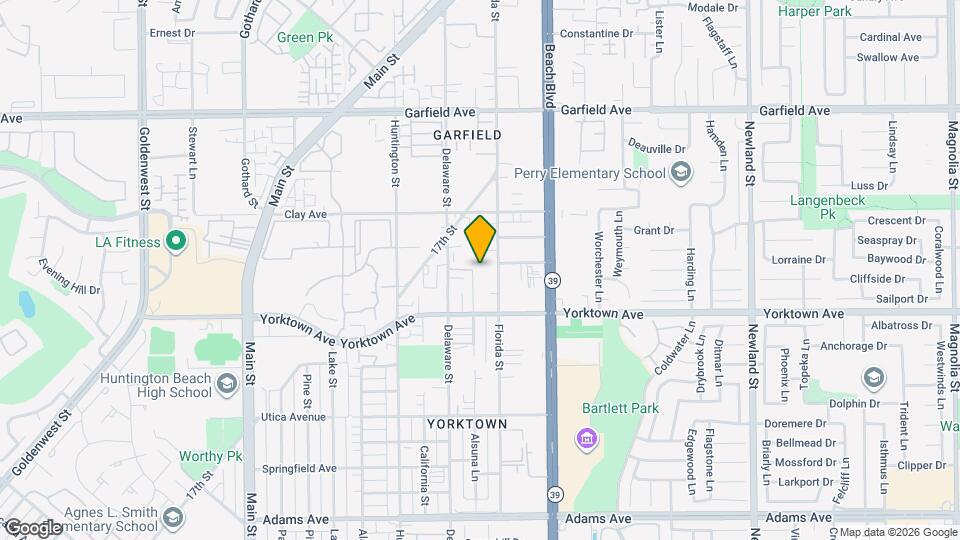 2620 England St, Unit 3 Map and Location Details