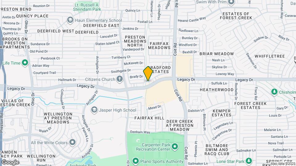 4136 Los Altos Dr Map and Location Details