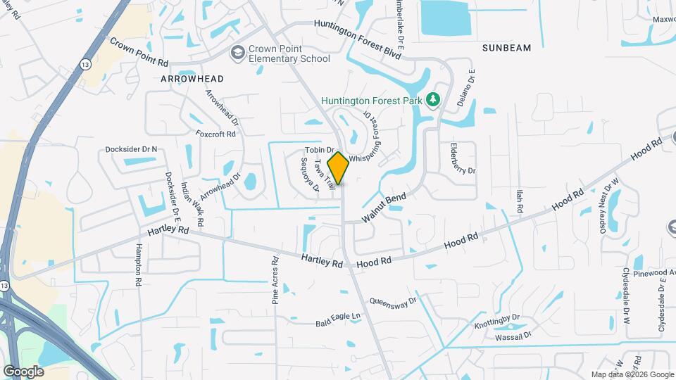 10383 Tawa Trail Mapa y Detalles de la Ubicación