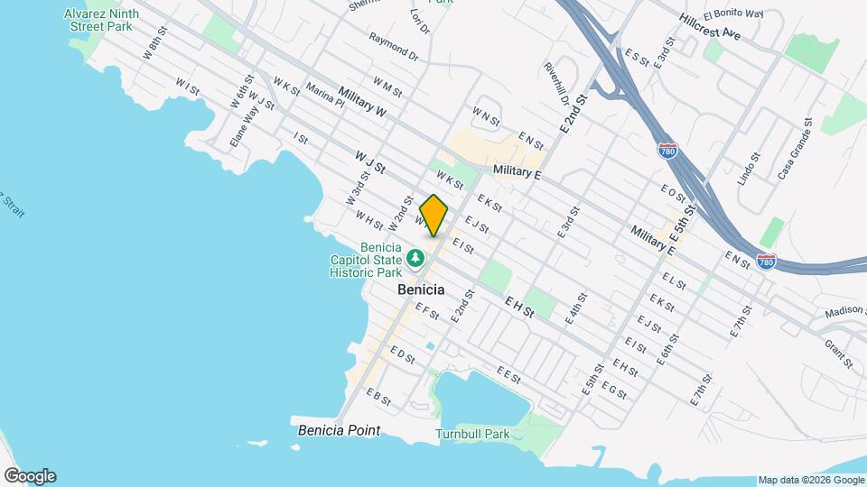 825 First St Map and Location Details