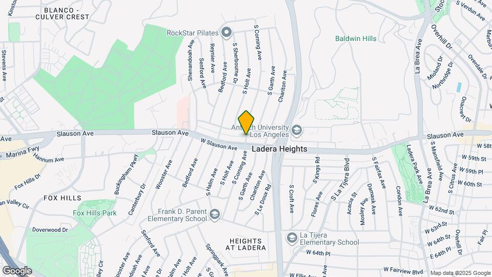 5727 S Corning Ave, Unit 5727 Map and Location Details