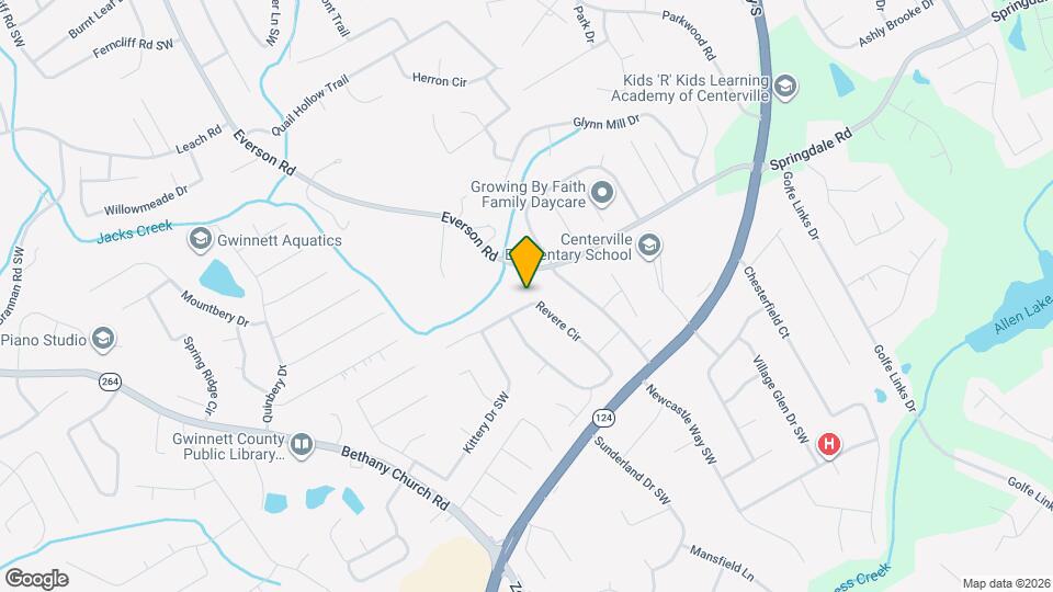 3385 Revere Cir Mapa y Detalles de la Ubicación