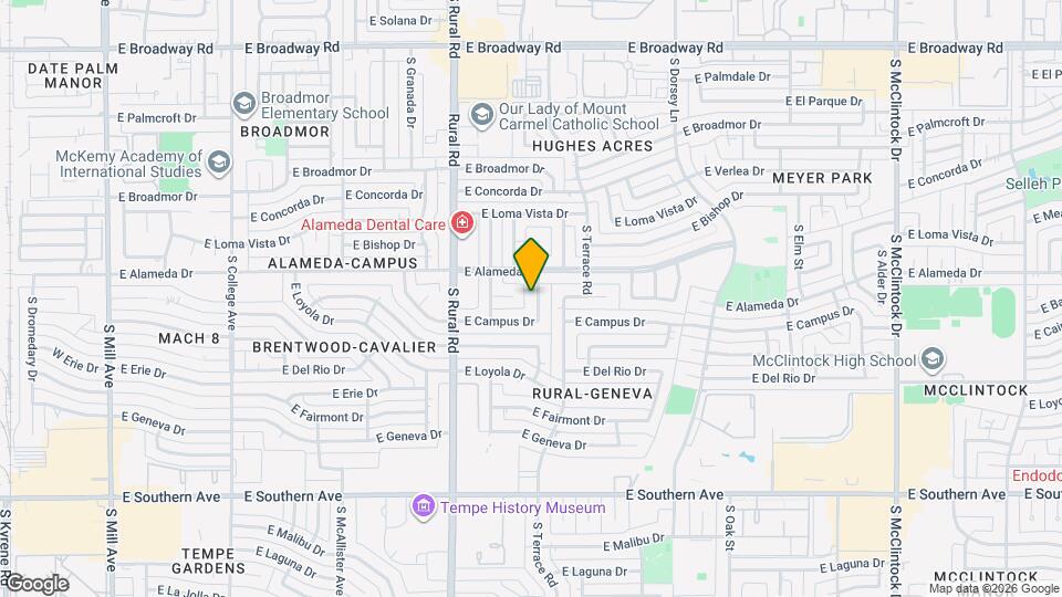 2726 S Rita Ln Map and Location Details