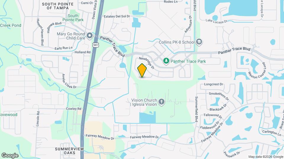 10822 Newbridge Dr Mapa y Detalles de la Ubicación