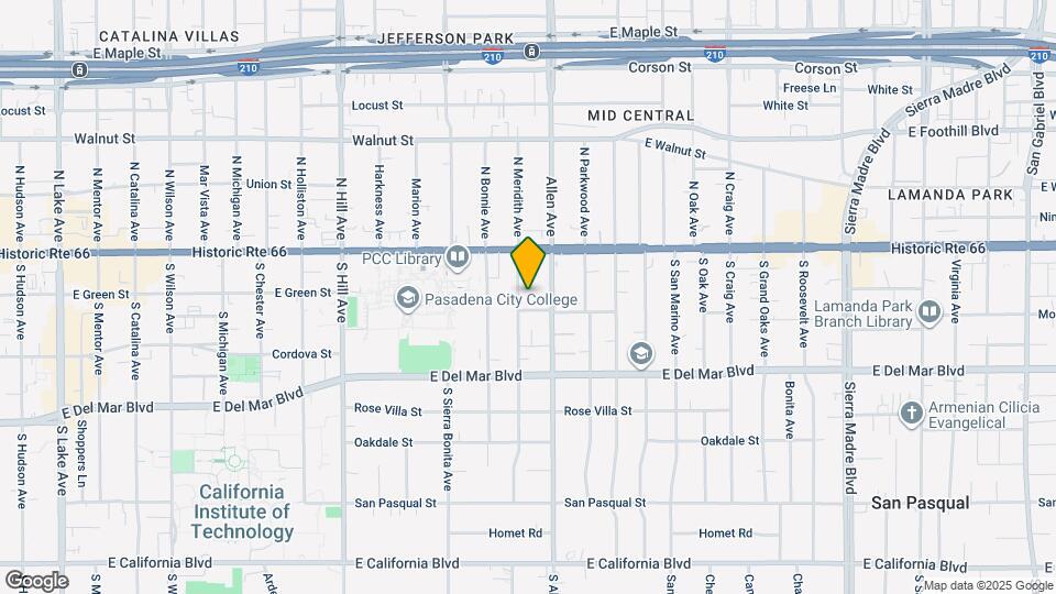 80 S Meridith Ave, Unit 06 Mapa y Detalles de la Ubicación