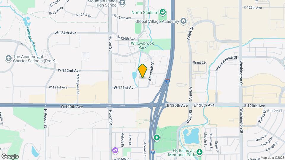 12143 Bannock St Map and Location Details