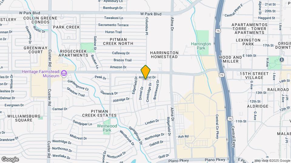 1318 Drexel Dr Map and Location Details
