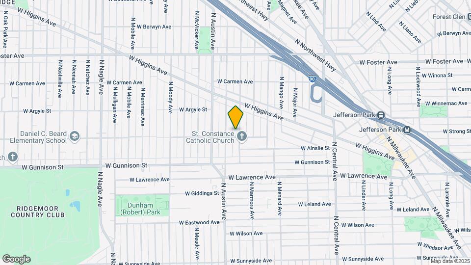 4906 N Marmora Ave Map and Location Details