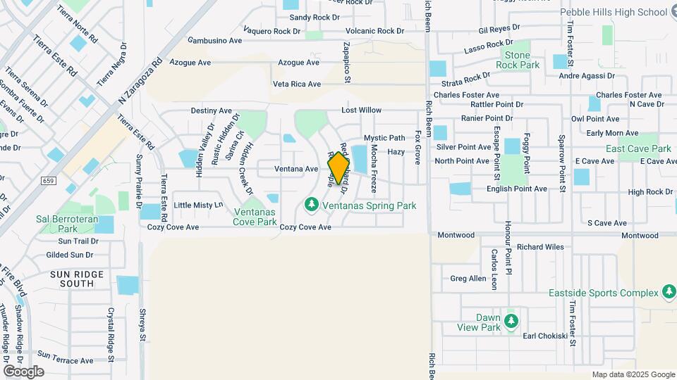 3131 Red Orchard Dr Map and Location Details