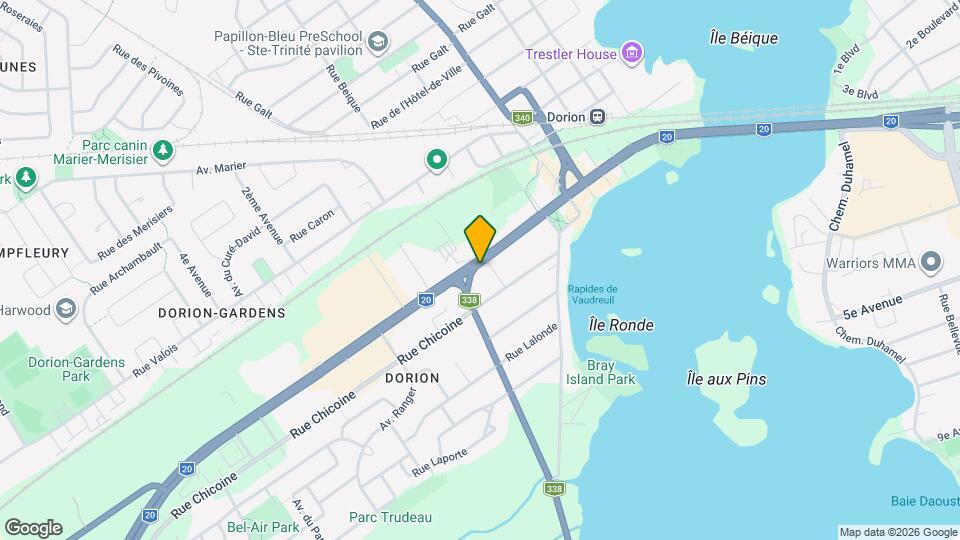 220 Bd Harwood Map and Location Details