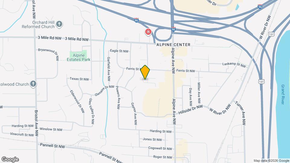 971 McCarty St NW Map and Location Details